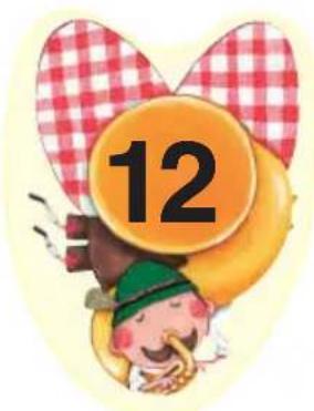 HABA 3 x 4 = Klatsch - Die Karten: - 1