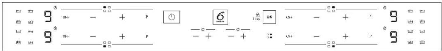 WHIRLPOOL WB B8360 NE - FUNCTIES - 1
