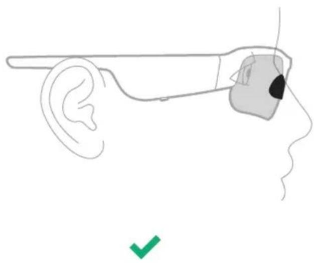 BOSE Frames Tempo - 正确佩戴 - 1