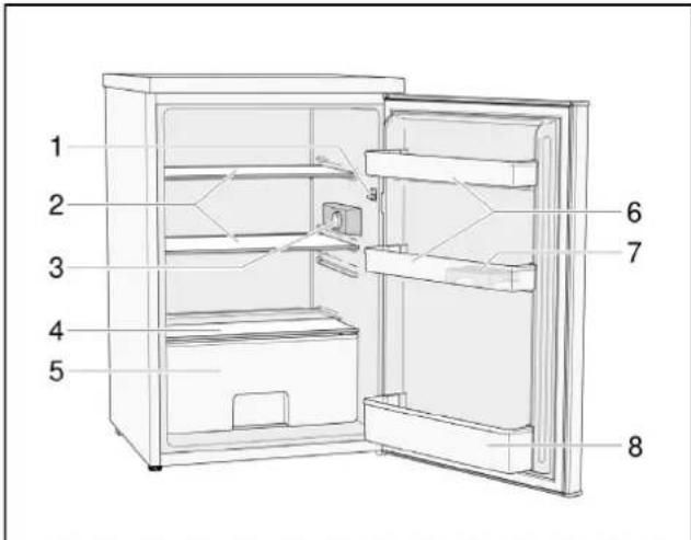 BOSCH KTR15NWFA - Apparat - 1