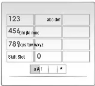 SAMSUNG BD-C8500 - Brug af tastaturet - 1