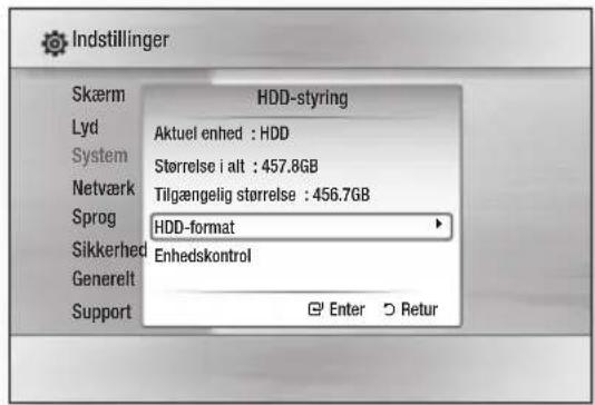 SAMSUNG BD-C8500 - HDD-styring - 1