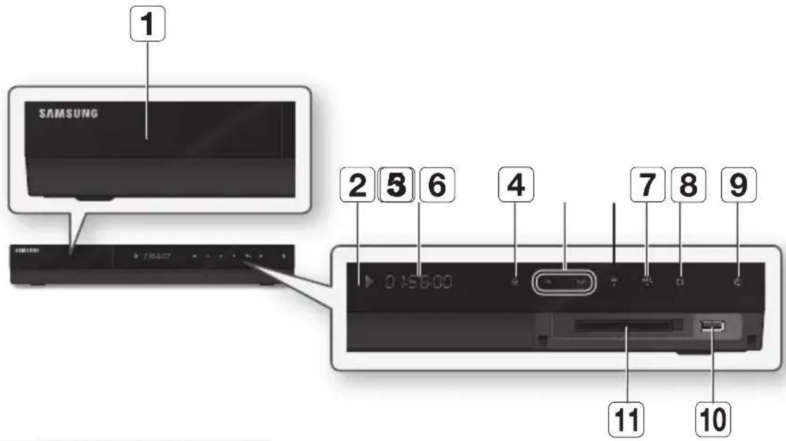 SAMSUNG BD-C8500 - Frontpanel - 1