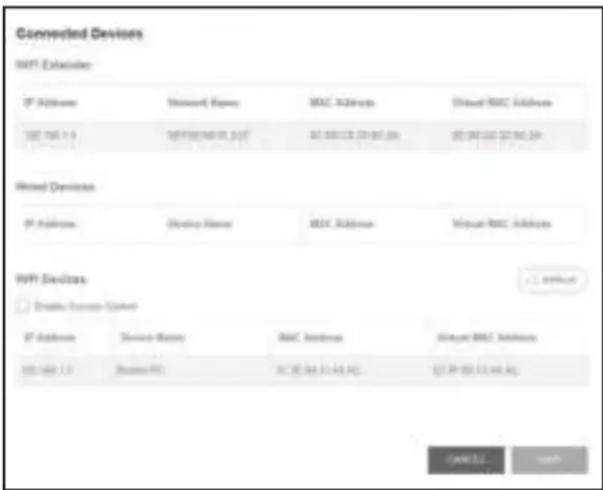 Connected Devices MFC Extractor IP Address Network Address MAC Address Virtual MNC Address 102.168.1.4 102.168.168.1.5 32.168.168.168.168 32.168.168.168.168 Virtual Devices IP Address Display Server MAC Address Virtual MNC Address MFC Services □ Double Service Client IP Address Device Name MAC Address Virtual MNC Address 102.168.1.5 Service PC 32.168.168.168.168 32.168.168.168.168 (CAMC) com