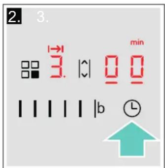 2. 3. 3. |← | 0 0 11111 |b ↑