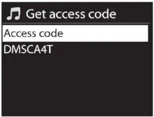 Get access code Access code DMSCA4T
