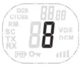 SILVERCREST SFG 8000 B1 - Nastavení jiného kanálu - 1