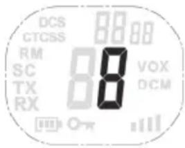 SILVERCREST SFG 8000 B1 - Nastavenie hlasitosti - 2