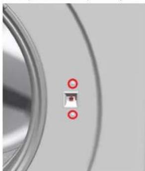 SIEMENS WM6HXM70NL - Remover o dispositivo de bloqueio da porta - 1