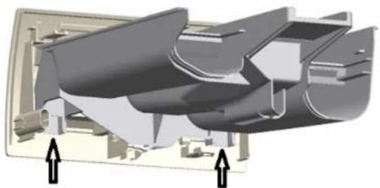 SIEMENS WM6HXM70NL - Ausbauen des Griffs der Waschmittelschublade - 1