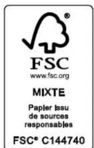FSC® www.fsc.org MIXTE Papier issu de sources responsables FSC® C144740