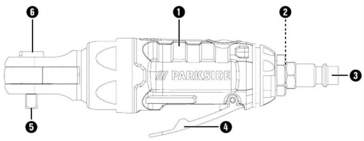 6 1 2 5 PARKSIDE 3 4