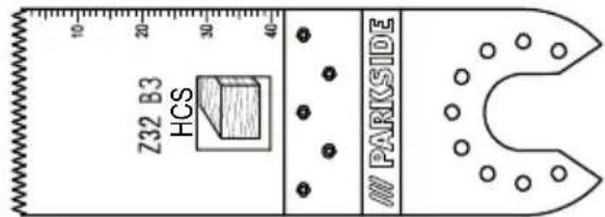 PARKSIDE PAMFW 12 A1 - BEMARK - 1