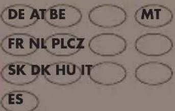 DE AT BE FR NL PLCZ SK DK HU IT ES MT