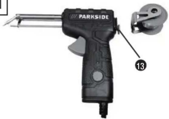 PARKSIDE PLPD 60 A1 - Lötpistole mit Drahtvorschub - 2