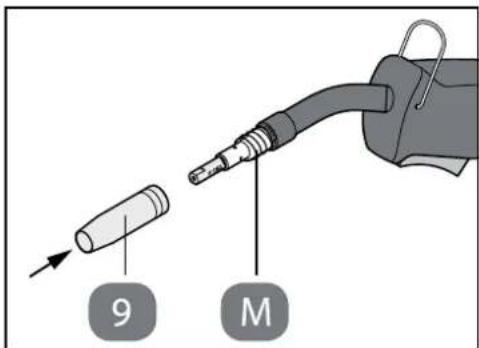 9 M