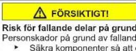 SIEMENS KI86VVFF0 - Byta platt gångjärn - 8