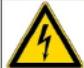 SIEMENS WM14US6EPL - Tehlike sembolleri - 2