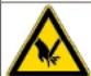 SIEMENS WM14US6EPL - Symboles de danger - 4