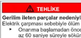 SIEMENS WU14UT71ES - İkaz bilgilerinin yapısı - 4