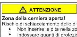 SIEMENS KI82FSDF0 - Sostituzione della cerniera piatta - 6