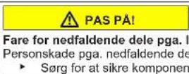 SIEMENS KG39V2LEA - Udskiftning af midterste dørhængsel - 8