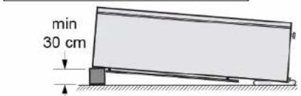 min 30 cm