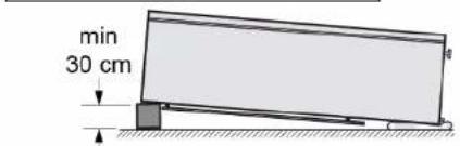 min 30 cm