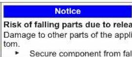 SIEMENS KG39V2LEA - Replacing door lower hinge - 10