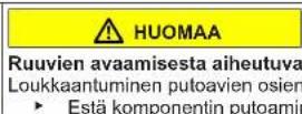SIEMENS KG39V2LEA - Oven yläsaranan vaihtaminen - 8