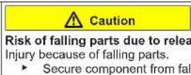 SIEMENS KG39V2LEA - Replacing door lower hinge - 8