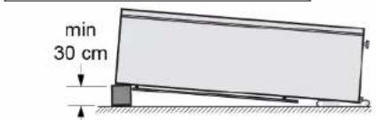 min 30 cm