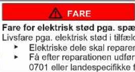 SIEMENS KG39V2LEA - Udskiftning af LED-lampe foroven - 4