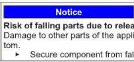 SIEMENS KI22LADD0 - Replacing flat hinge - 10