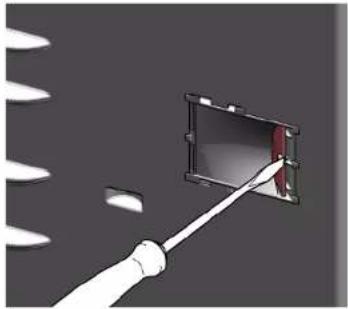 SIEMENS KI22LADD0 - Demontarea spotului luminos LED - 3