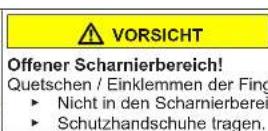 SIEMENS KI82FSDE0 - Austauschen des Flachscharniers - 6