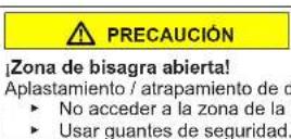 SIEMENS KI82FSDE0 - Sustituir la bisagra plana - 6