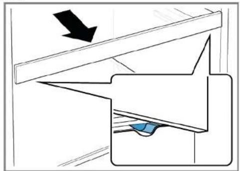SIEMENS KI52FADF0 - Retirer la tablette télescopique - 1