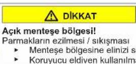 SIEMENS KI52FSDF0 - Yassı menteşenin değiştirilmesi - 6