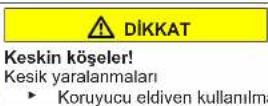 SIEMENS KI52FSDF0 - Yassı menteşenin değiştirilmesi - 4