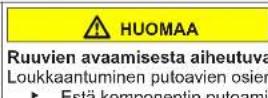 Profilo BD3056WFAN - Oven yläsaranan vaihtaminen - 8