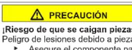 Profilo BD3056WFAN - Sustituir la bisagra superior de la puerta (puerta con display) - 9