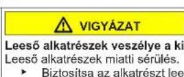 Profilo BD3056WFAN - A középső ajtózsanér cseréje - 8