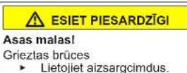 Profilo BD3056WFAN - Durvju augšējās viras nomaiņa (durvis ar displeju) - 4