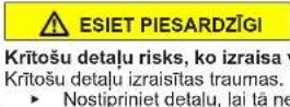 Profilo BD3056WFAN - Durvju augšējās viras nomaiņa (durvis ar displeju) - 8