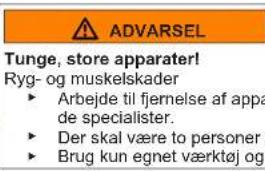 Profilo BD3056WFAN - Udskiftning af midterste dørhængsel - 2