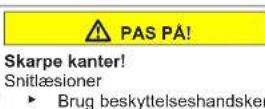 Profilo BD3056WFAN - Udskiftning af LED-lampe foroven - 8