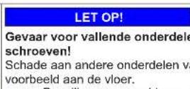 Profilo BD3056WFAN - Bovenste deurscharnier vervangen - 10