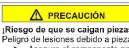 Profilo BD3056WFAN - Sustituir la bisagra central de la puerta - 8