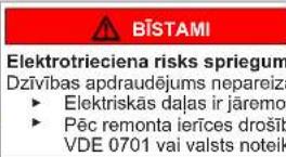 Profilo BD3056WFAN - Durvju augšējās viras nomaiņa (durvis ar displeju) - 12